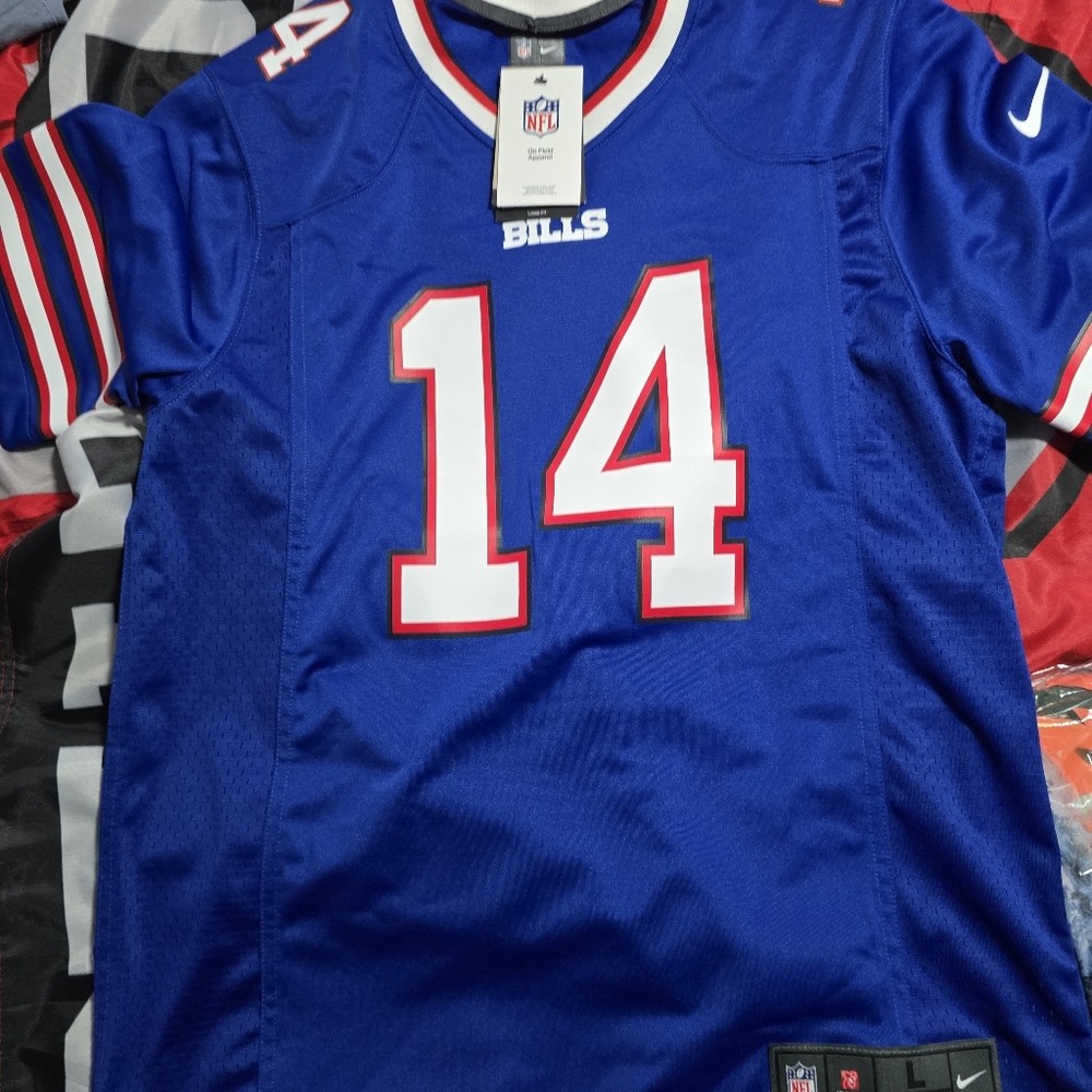 Stefon Diggs #14 Buffalo Bills Men's On-Field Jersey Blue